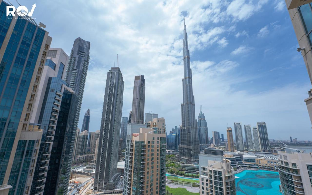 Luxury 2 Bedroom Suite With Full Burj Khalifa View Dubai Eksteriør bilde