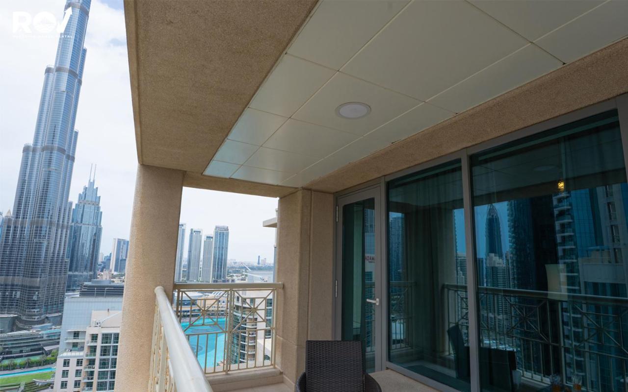 Luxury 2 Bedroom Suite With Full Burj Khalifa View Dubai Eksteriør bilde