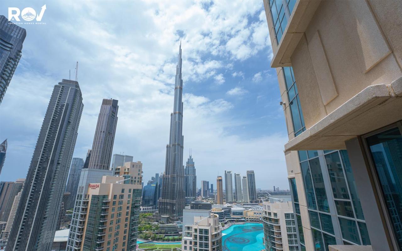Luxury 2 Bedroom Suite With Full Burj Khalifa View Dubai Eksteriør bilde