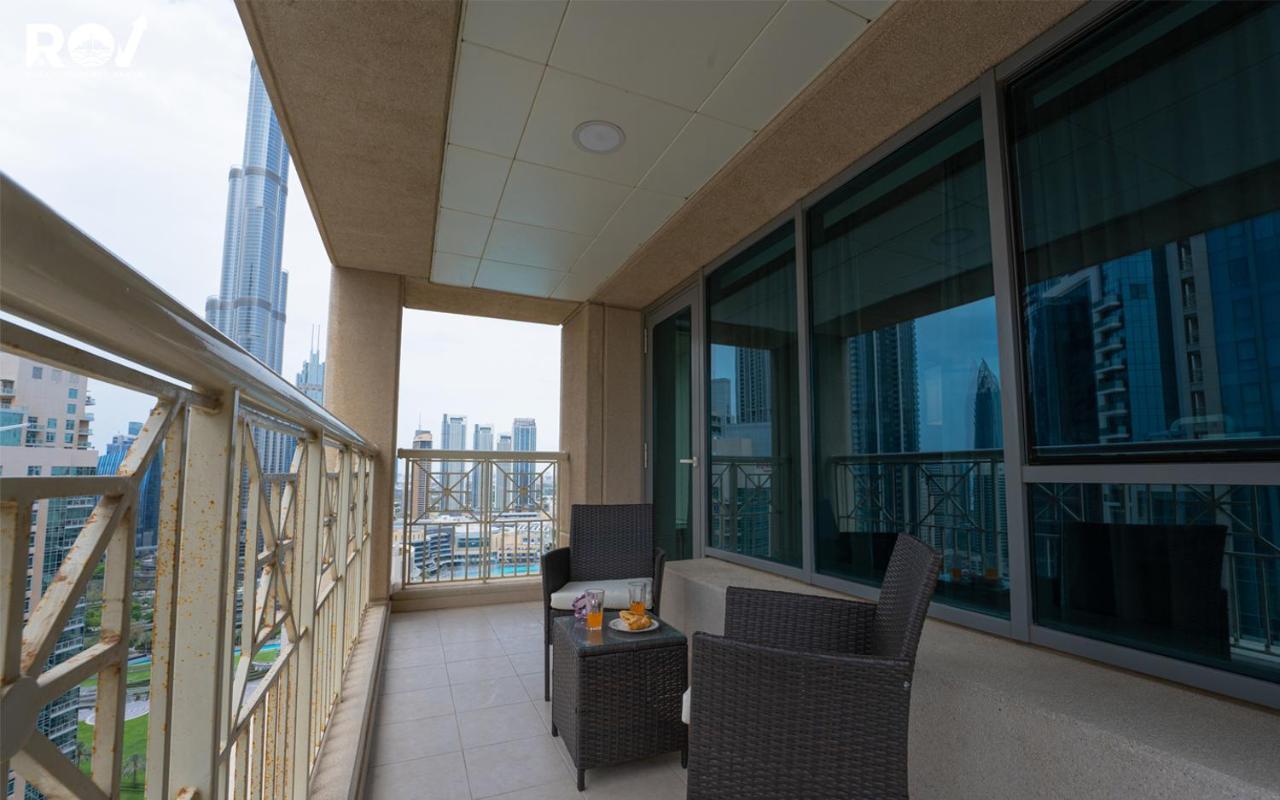 Luxury 2 Bedroom Suite With Full Burj Khalifa View Dubai Eksteriør bilde